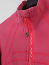 Lululemon Define jacket , possibly in the Luon fabric.