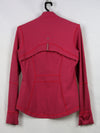 Lululemon Define jacket , possibly in the Luon fabric.