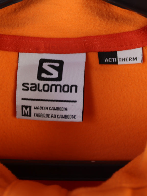 Salomon Discovery full-zip fleece jacket in orange