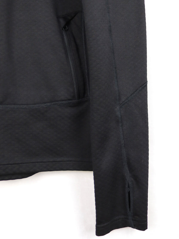 The North Face Women's Mistyescape 1/4-Zip Fleece in black.