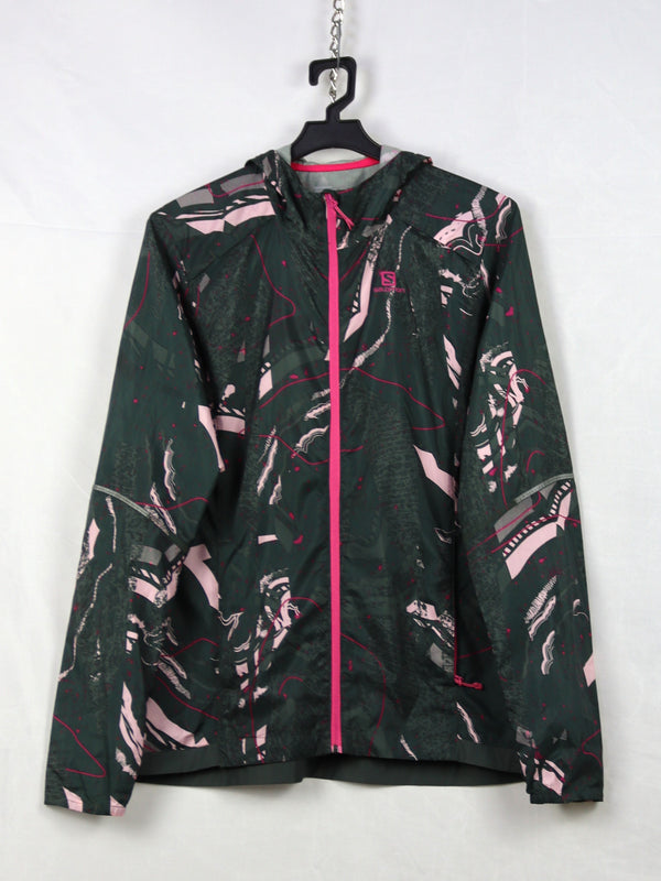 Salomon Agile Wind Print Hoodie for women
