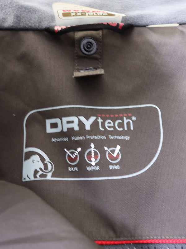 Mammut windbreaker jacket in brown.