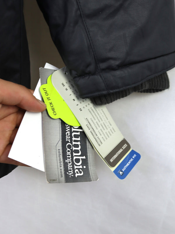 Columbia Landroamer II Parka, a men's black insulated and waterproof jacket.