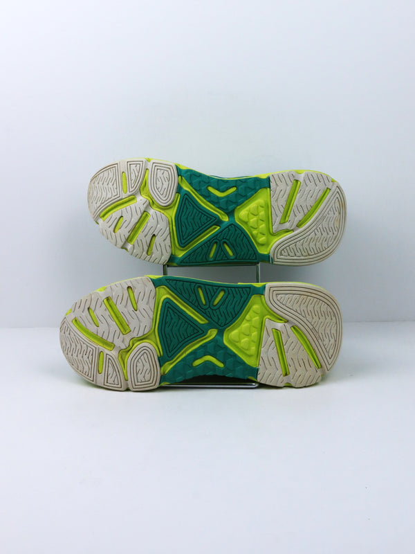 Hoka One One Stinson Lite Shoes Women's Aqua Blue Green White Pull Lace