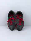 Columbia Konos TRS OutDry hiking shoes in a grey and red colorway