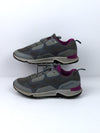 Columbia Vitesse OutDry women's hiking shoes in a grey and purple colorway.