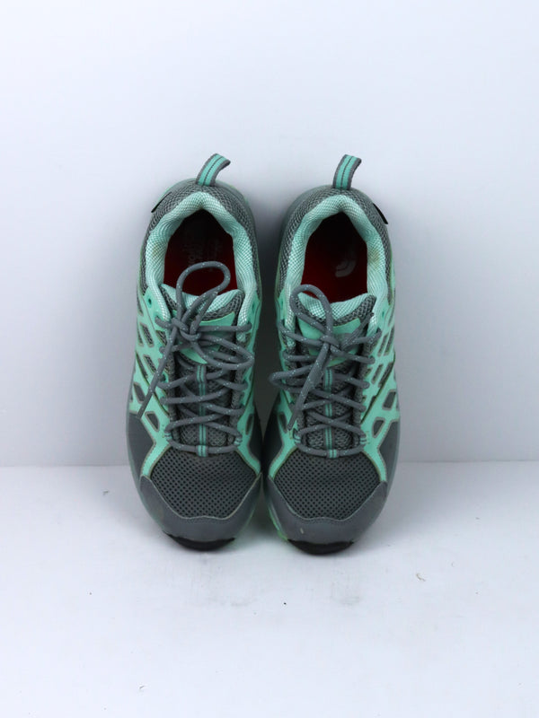 The North Face Shoes Womens Cradle Northotic Pro 2.0 Grey Blue Vibram