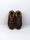 The North Face Litewave Ampere II running shoes in a grey and orange colorway.