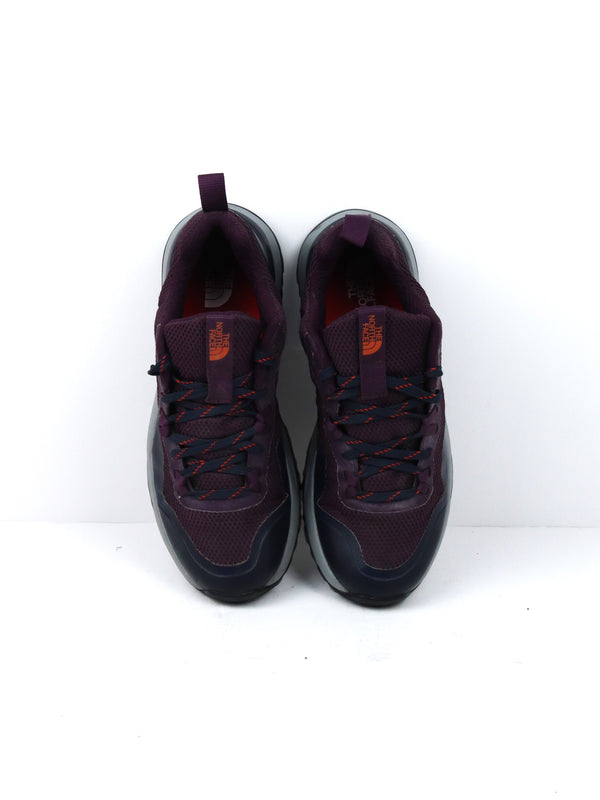 The North Face Activist FUTURELIGHT walking shoes in a purple or zinc rose color.