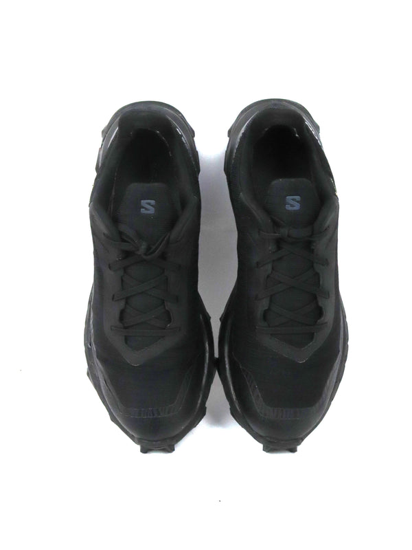 Salomon Alphacross 5 Gore-Tex trail running shoe in black.