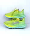 Hoka Mach 5 running shoe in the Citrus Glow/Lime Glow colorway