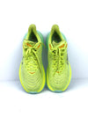 Hoka Mach 5 running shoe in the Citrus Glow/Lime Glow colorway