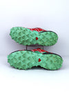 Salomon Speedcross 3 Gore-Tex trail running shoes in a red and mint green colorway