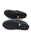 Salewa Mountain Trainer 2 GTX low-cut hiking shoe in a black and yellow color scheme.