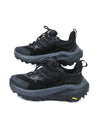 Hoka Kaha 2 GTX hiking shoe in black.