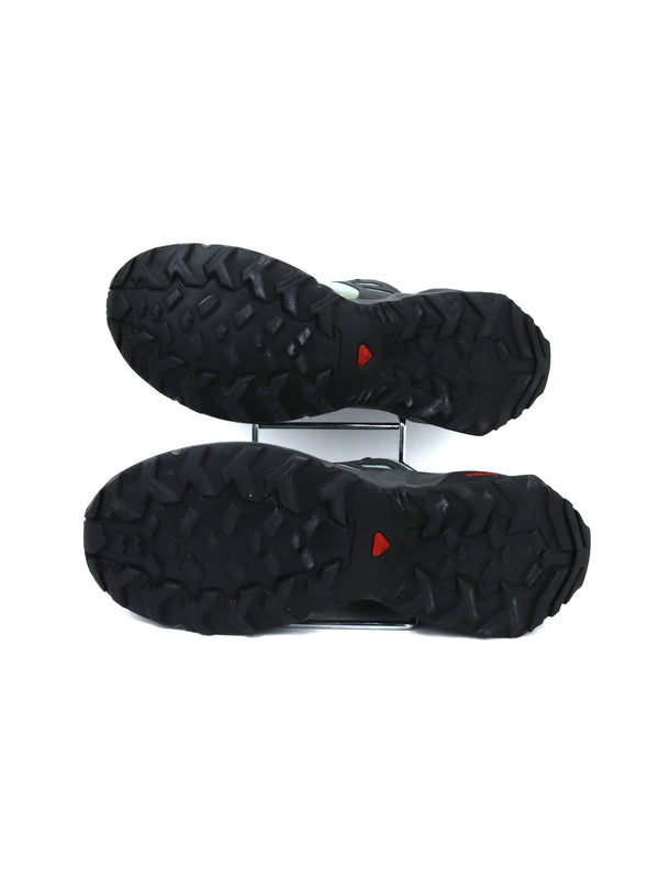 Salomon X Raise Ortholite Hiking Shoes Green Gray Black