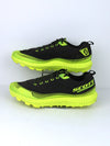 Scott Supertrac Ultra RC trail running shoes in a black and yellow colorway.
