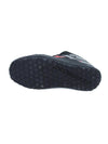 Five Ten Impact High mountain bike shoes in black with red branding.