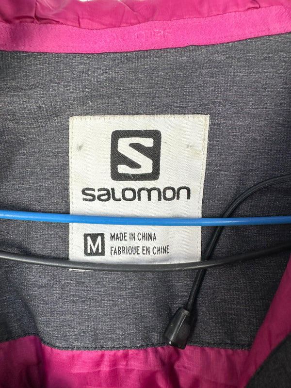 Salomon long down jacket for women