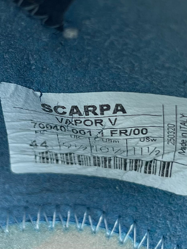 Scarpa Vapor V climbing shoes , size 44