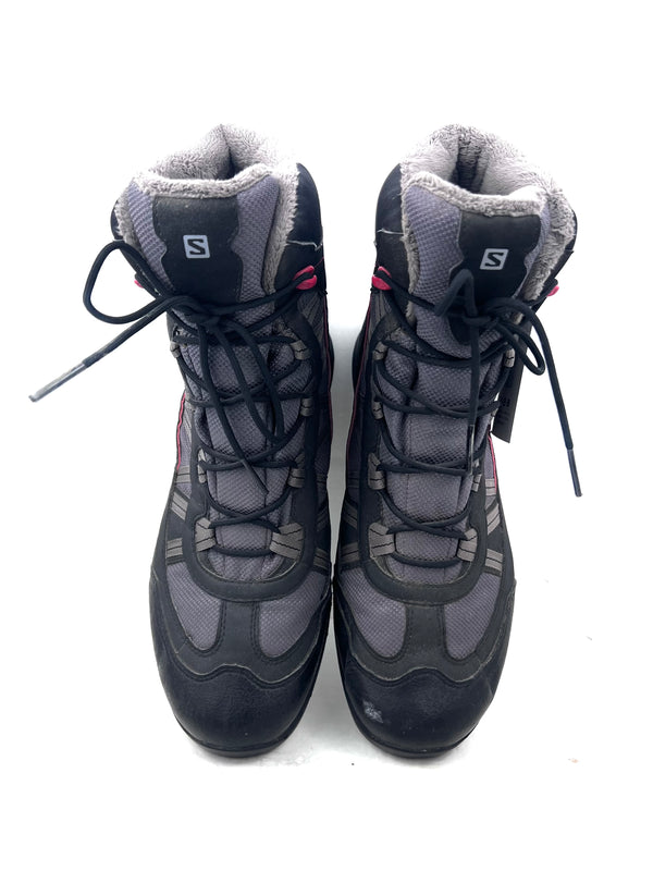 Salomon winter boots feature ClimaShield Waterproof technology , size 46