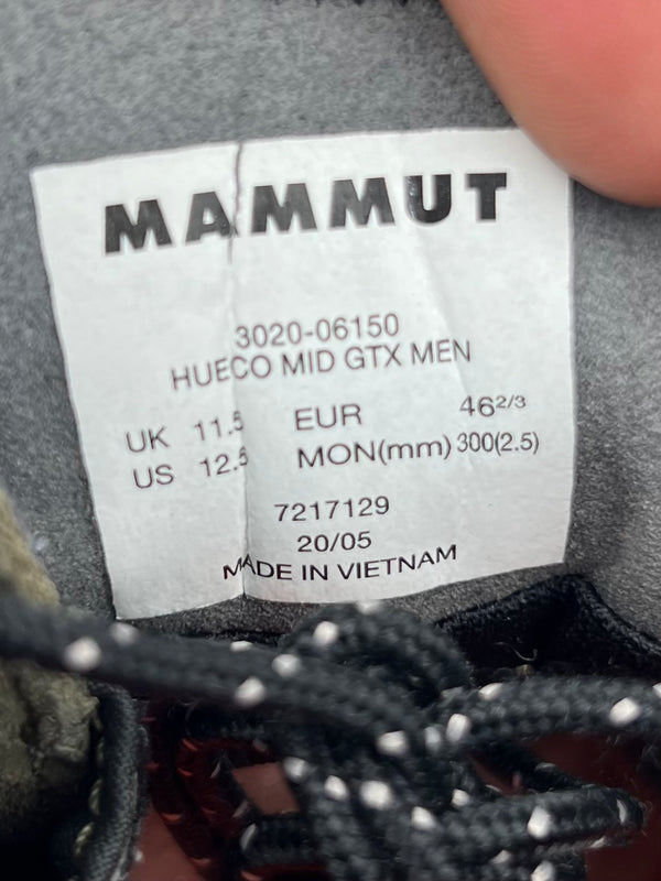 Mammut Hueco Mid GTX Men's hiking boots , size 46 2/3