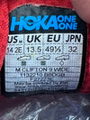 HOKA Men's Clifton 9 road running shoes , size 49 1/3