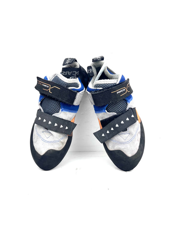 Scarpa Force X climbing shoes , size 40.5