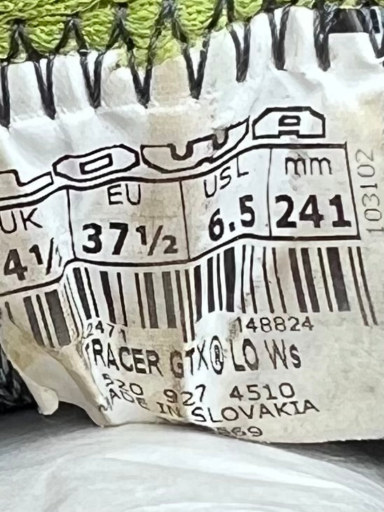 Lowa Gore-Tex hiking shoes , size 37.5