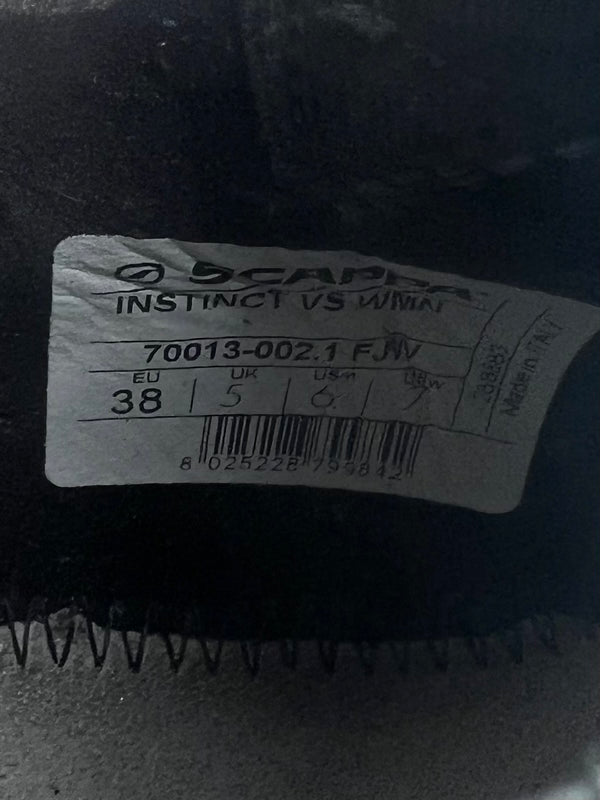 SCARPA Instinct VS Women's climbing shoes , size 38
