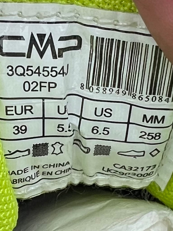 CMP Rigel Low Waterproof hiking shoes , size 39