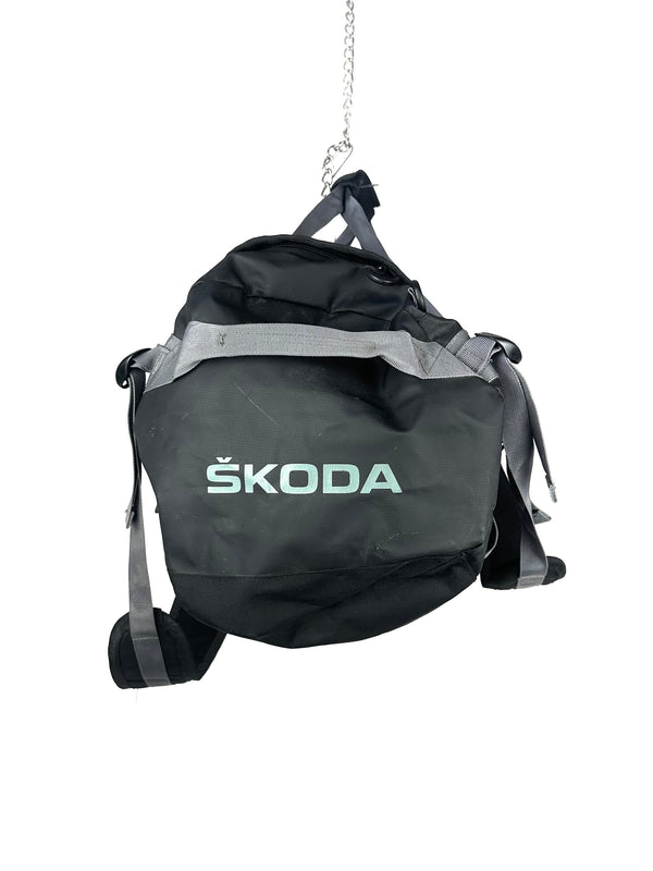Skoda branded adventure duffel bag.