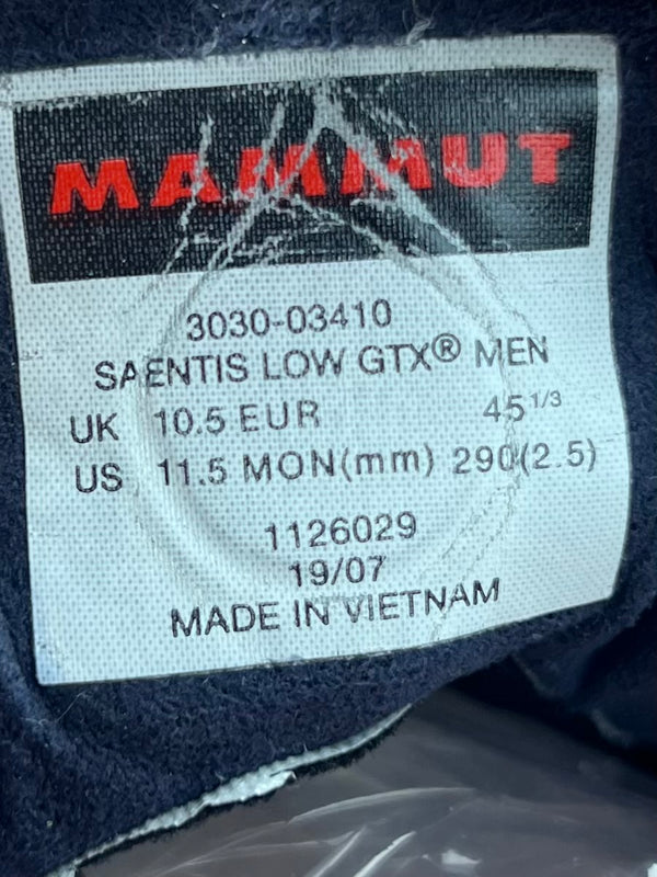 Mammut Saentis Low GTX shoes , size 45 1/3