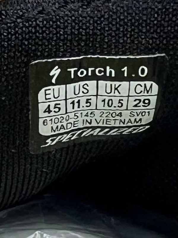 Specialized Torch 1.0 road cycling shoes , size 45
