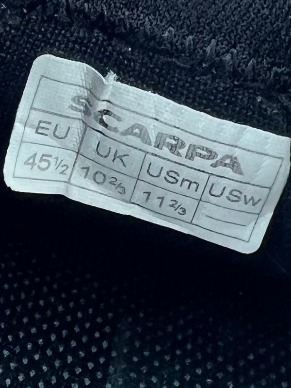 Scarpa Oxygen GTX approach shoes , size 45.5