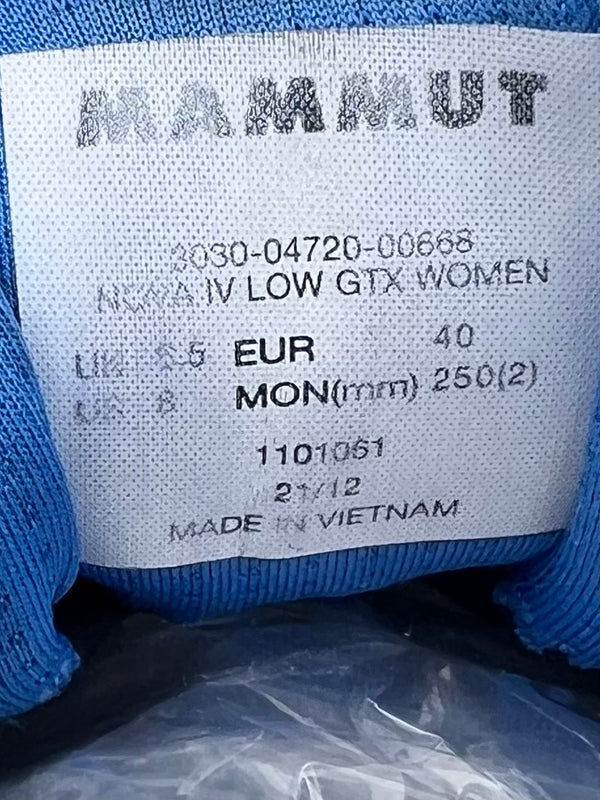Mammut Nova IV Low GTX Women's hiking shoes , size 40