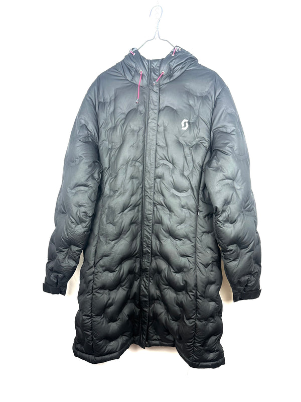 Scott women's long puffer down jacket parka