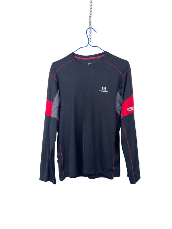 Salomon hiking long sleeve shirts, size : M
