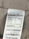 Quechua hiking short , size 36