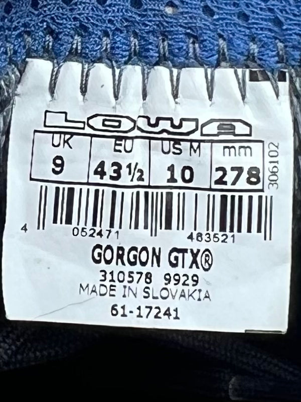 Lowa Gorgon GTX men's multisport and light hiking shoe , size 43.5