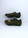 Carnac Grit mountain bike/gravel cycling shoes in olive green.