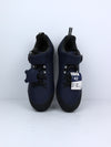 Triban GRVL 500 road and gravel cycling lace-up SPD shoes in navy blue.