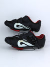 Peloton Unisex cycling shoes in black, white, and red.