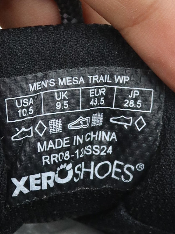 Xero Shoes Mesa Trail WP waterproof trail running shoes.