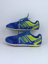 Xero Shoes HFS men's running shoes in Victory Blue and Sulphur.