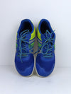 Xero Shoes HFS men's running shoes in Victory Blue and Sulphur.