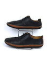 Vivobarefoot Opanka Lace women's shoes in black leather.