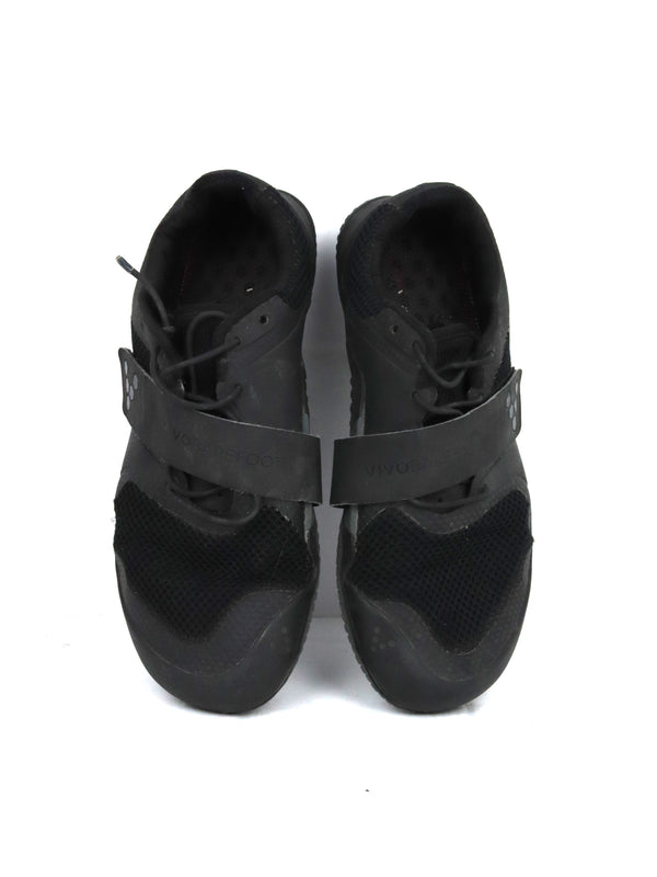 Vivobarefoot Motus training shoes in all black.