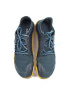 Vivobarefoot Primus Lite III men's barefoot training shoes in a blue textile color with a gum sole