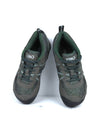 Xero Shoes TerraFlex II trail running and hiking shoes in a grey and green colorway.
